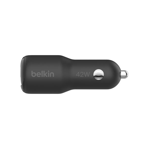 Caricabatteria Da Auto Doppia Porta Usb-C 30W + Usb-A 12W Pd Pps