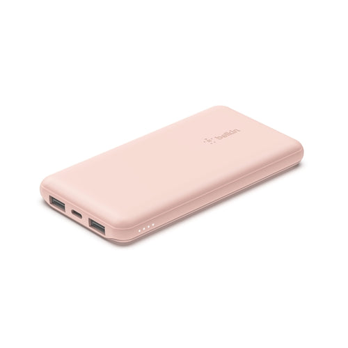Powerbank 10K Con Cavo Usb-A Usb-C - Rosa