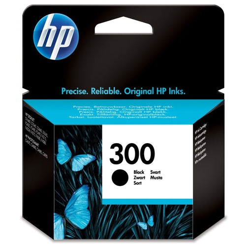 Hp 300 Black (Cc640Ee) - Cartuccia Originale