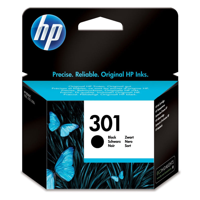 Hp 301 Black (Ch561Ee)  Cartuccia Originale