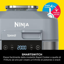 Carica l&#39;immagine nel visualizzatore di Gallery, Rapid Cooker e Friggitrice ad aria Ninja Speedi ON400EU
