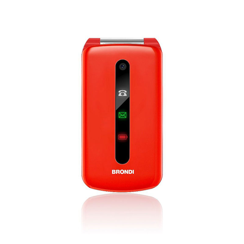 Brondi President (Rosso)  Telefono Cellulare Senior