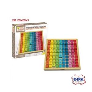 Impara Le Tabelline -Legno-