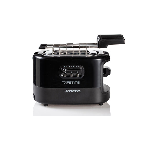 Ariete Toastime Nero (0159/02)  Tostapane Elettrico  9 Livelli Doratura  700W