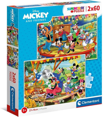 Puzzle 2X60 Mickey And Friends Promo
