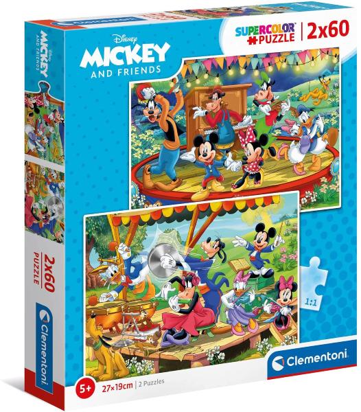 Puzzle 2X60 Mickey And Friends Promo