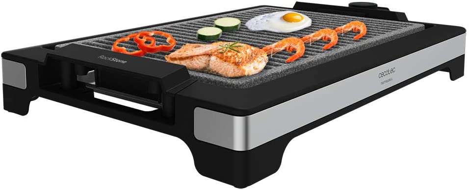 Piastra-grill elettrica Tasty&Grill 2000 Inox LineStone