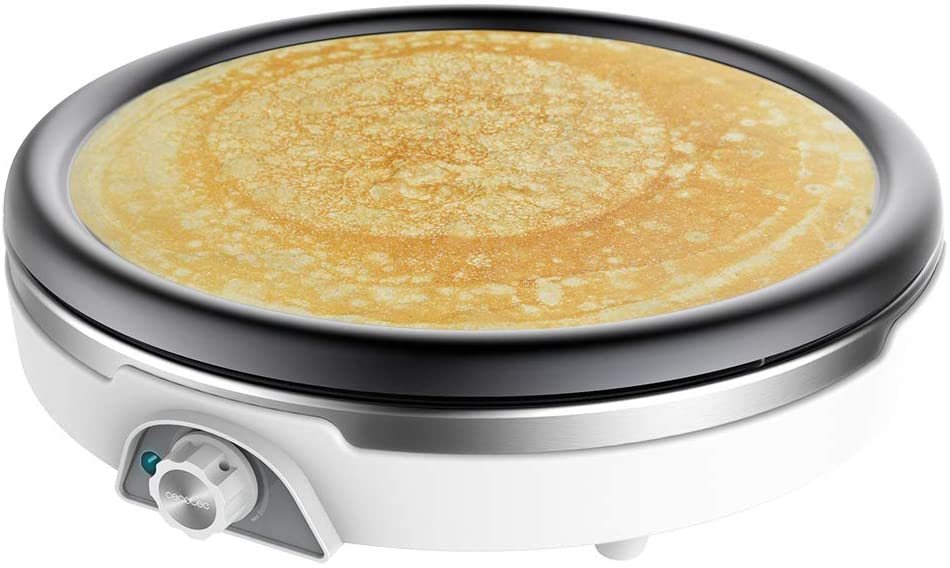 Piastra per crêpes Fun Crepestone XL Inox