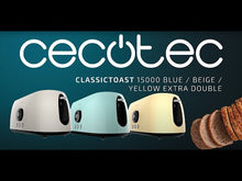 Carica e avvia il video nel visualizzatore di galleria, Tostapane digitale ClassicToast 15000 Beige
