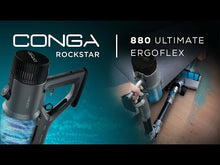 Carica e avvia il video nel visualizzatore di galleria, Aspirapolvere Conga RockStar 880 Ultimate ErgoFlex
