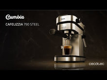 Carica e avvia il video nel visualizzatore di galleria, Caffettiera Express a Leva Cafelizzia 790 1,2 L 1350W Argentato
